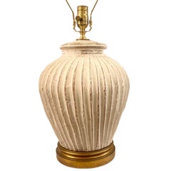 Mid-Century French Ceramic Table Lamp