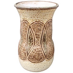 Vintage Midcentury French Ceramic Vase by Marcel Giraud, circa 1960s