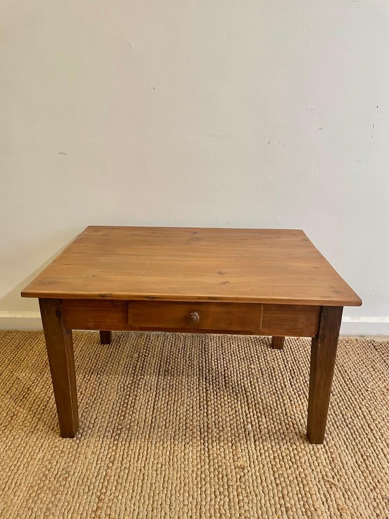 midcentury low table with nice patina perfect as coffee table or side table