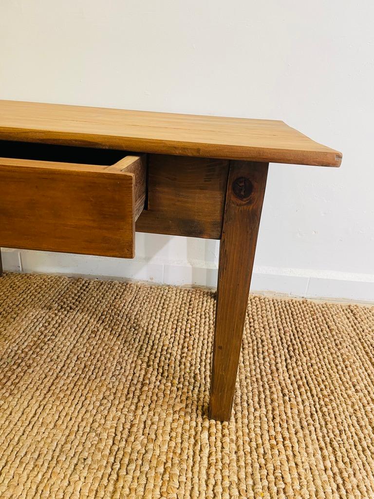 Midcentury french Coffee Table with Drawer In Good Condition For Sale In L'AMETLLA DE MAR, ES