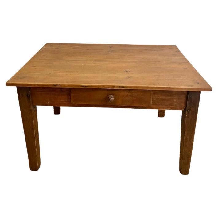 Midcentury french Coffee Table with Drawer