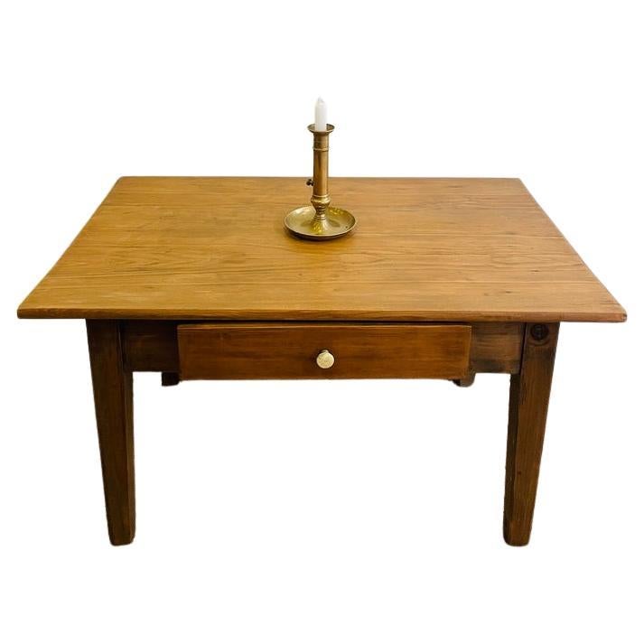 Midcentury french Coffee Table with Drawer
