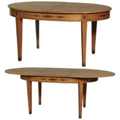 Midcentury French Directoire Style Inlaid Table