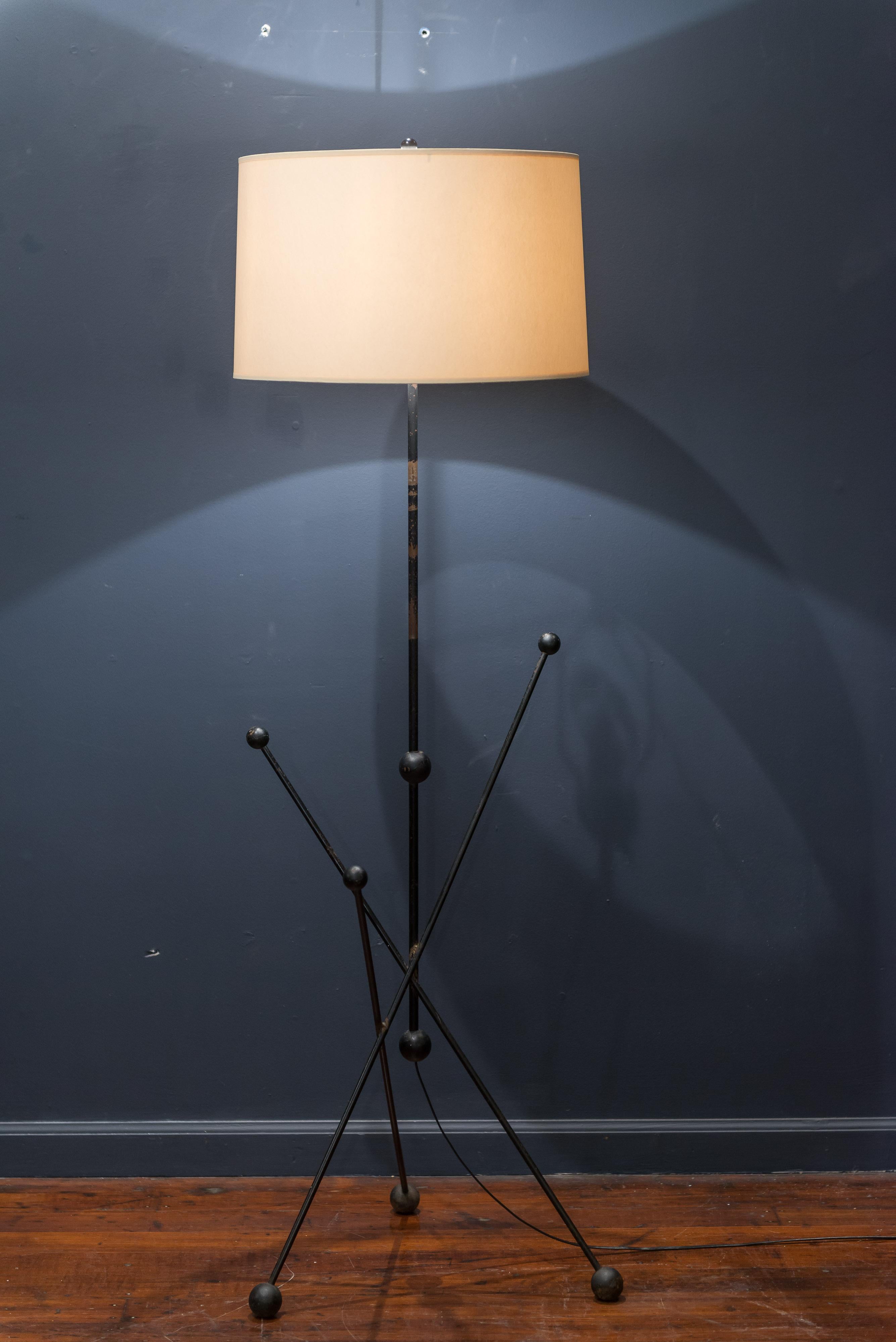 Midcentury French Floor Lamp In Good Condition In San Francisco, CA