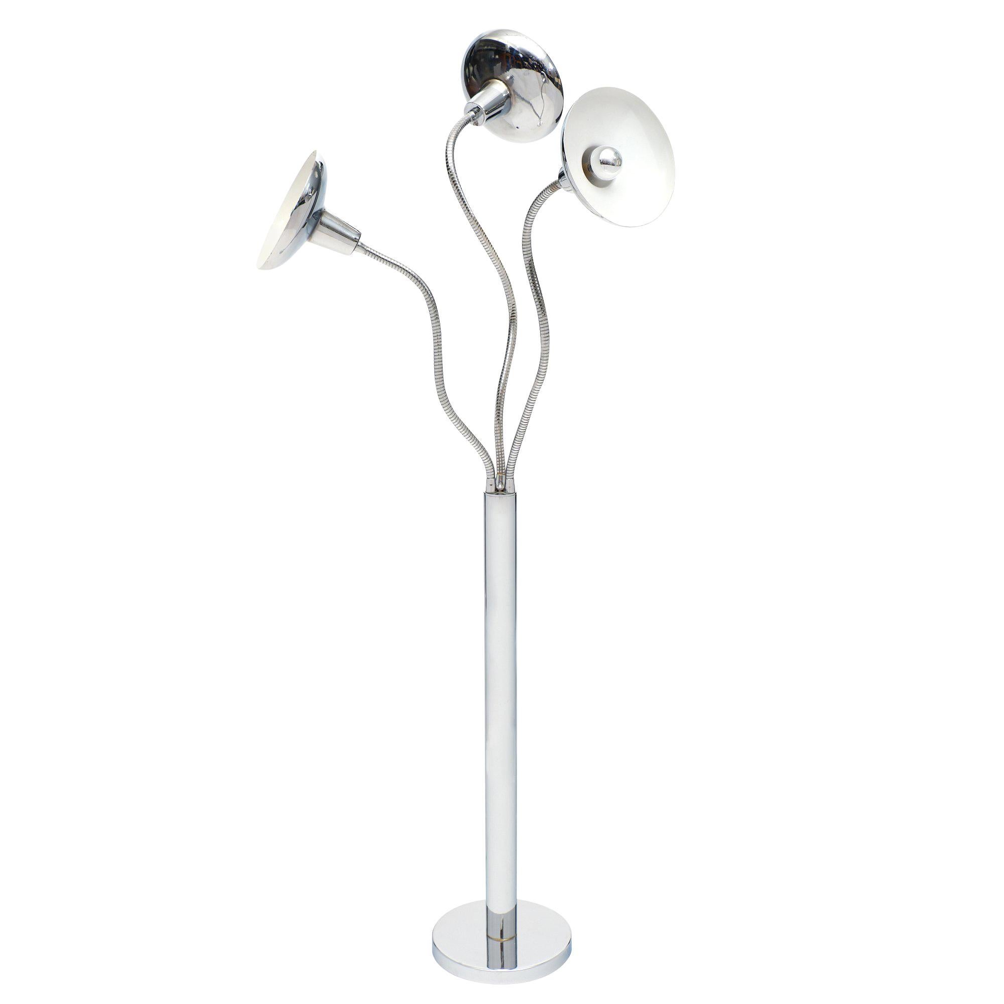 Lampadaire français du milieu du siècle en vente