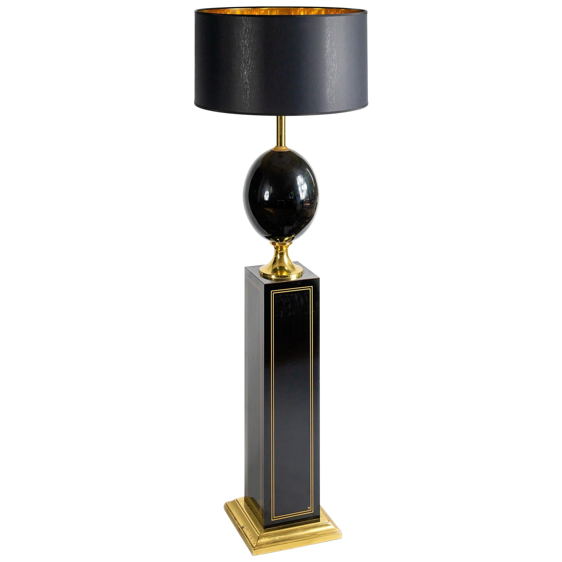 Midcentury French lamp by Maison Le Dauphin