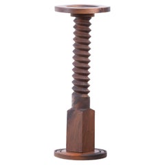 Mid-Century French Pedestal in the Manner of Dudouyt