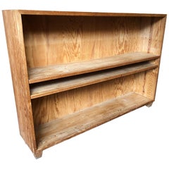 Midcentury French Pine Bookshelf