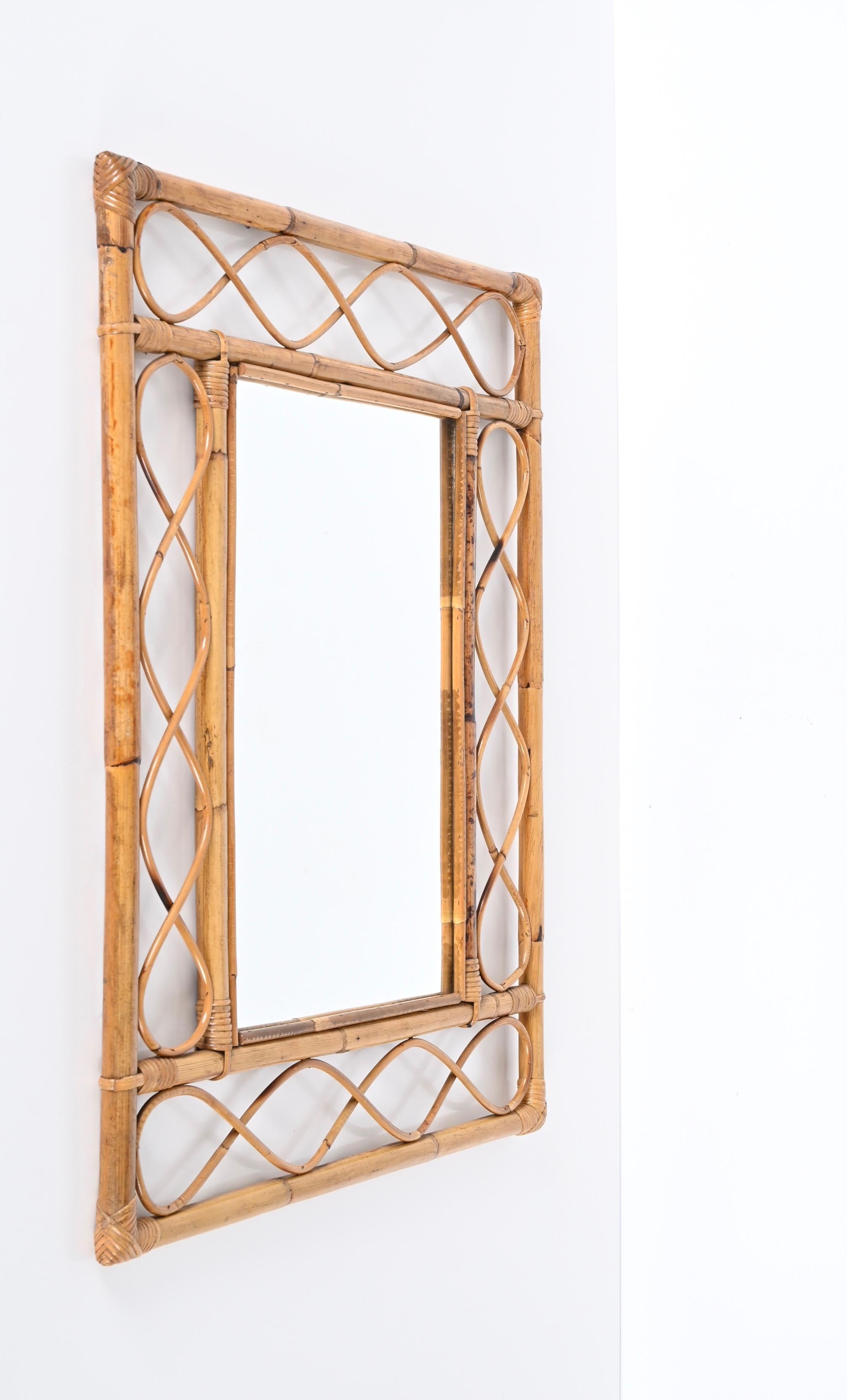 midcentury-french-riviera-bamboo-and-rattan-rectangular-wall-mirror