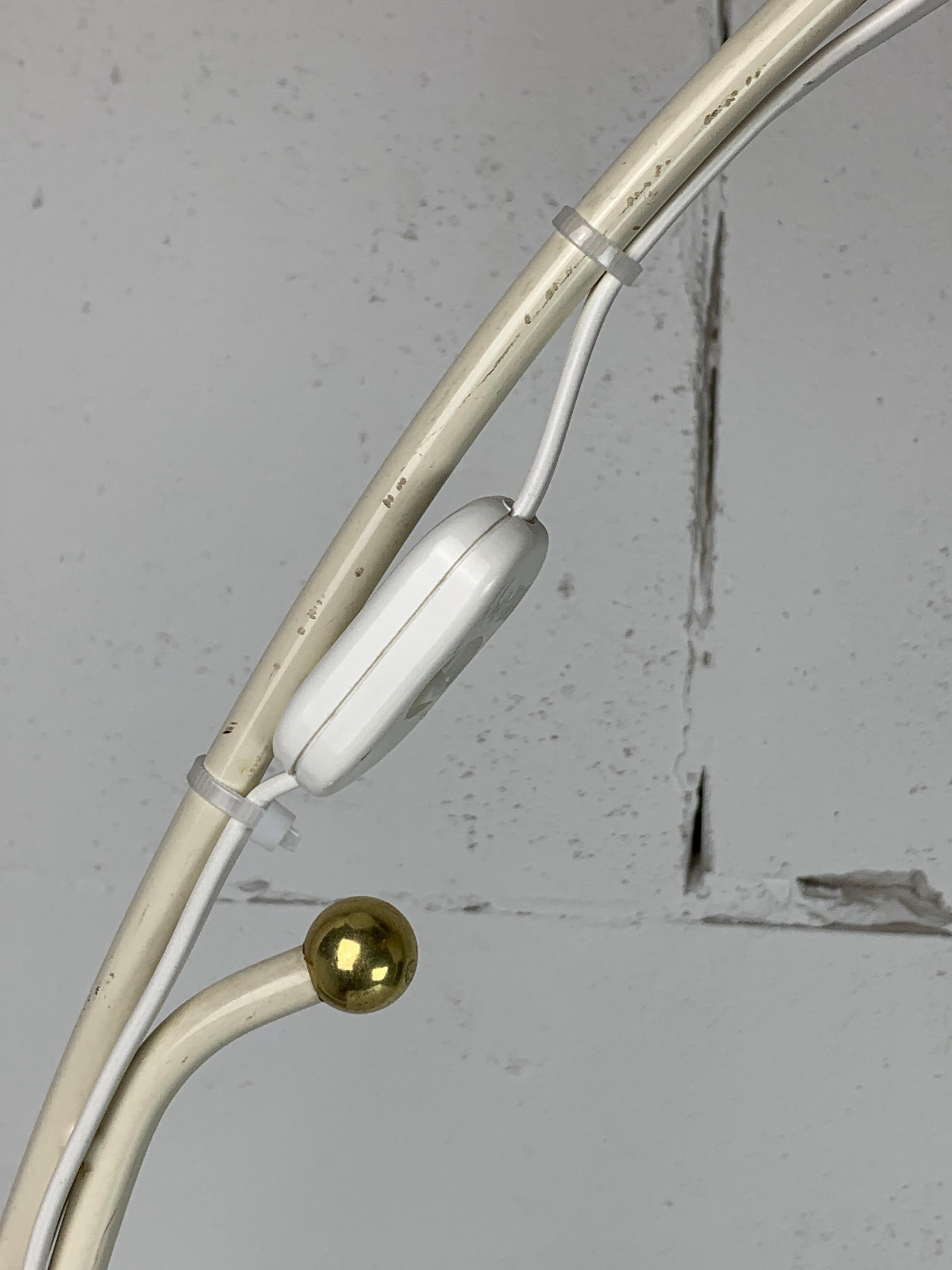 Lampadaire bas à lanterne rockabilly français du milieu du siècle, années 1950 en vente 6