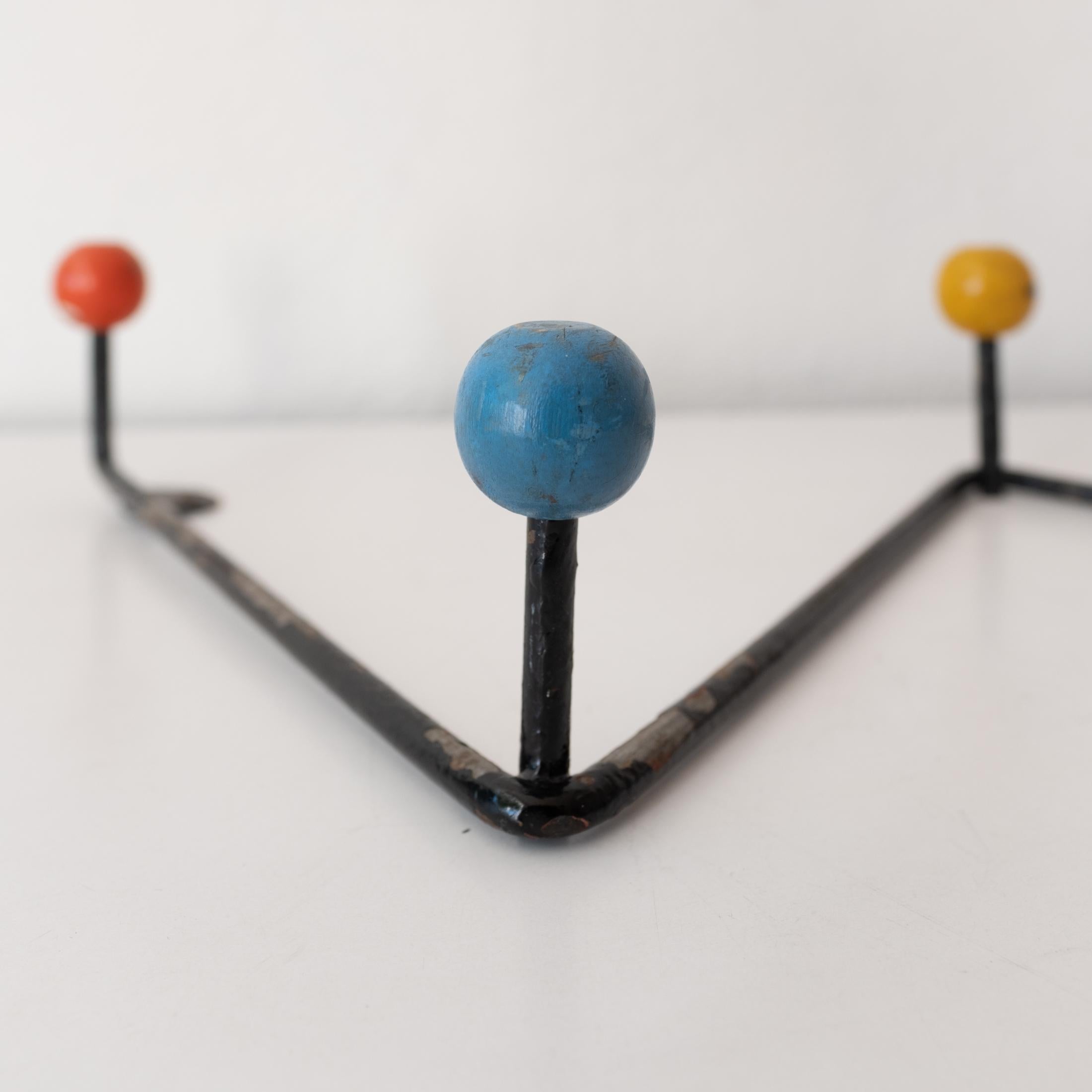 Mid-20th Century Midcentury French Wall Hat or Coat Rack