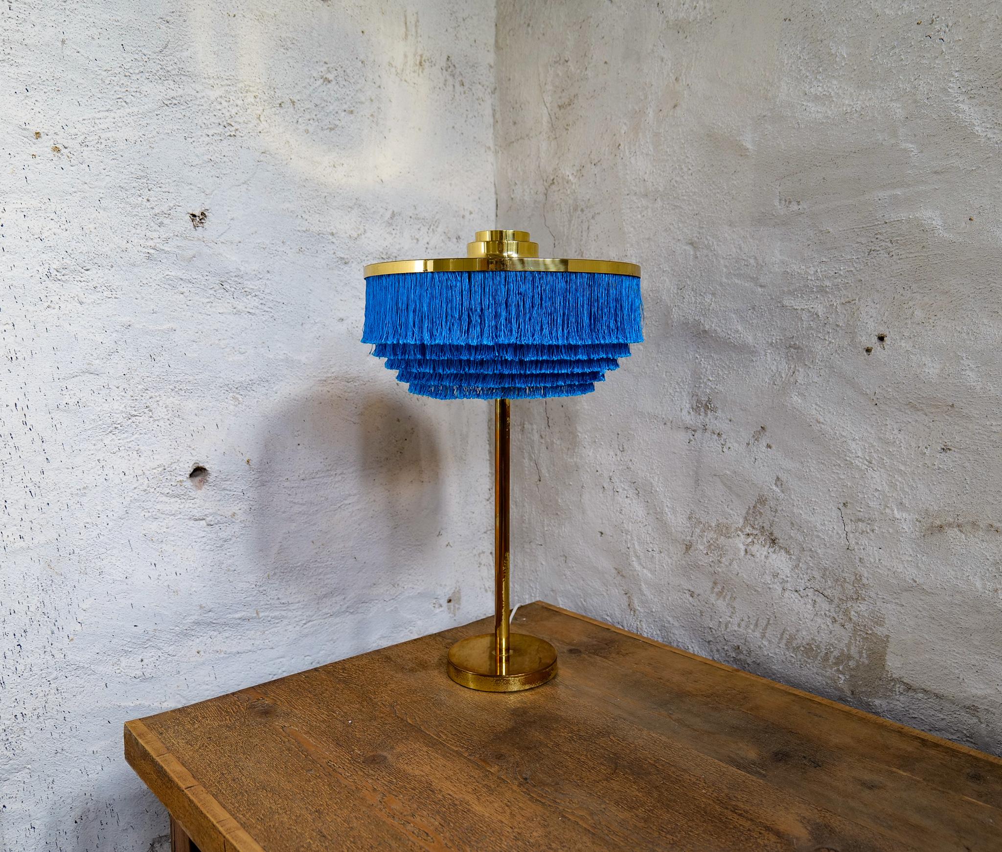 Mid-Century Modern Midcentury Fringe Table Lamp Model B138 by Hans-Agne Jakobsson Sweden