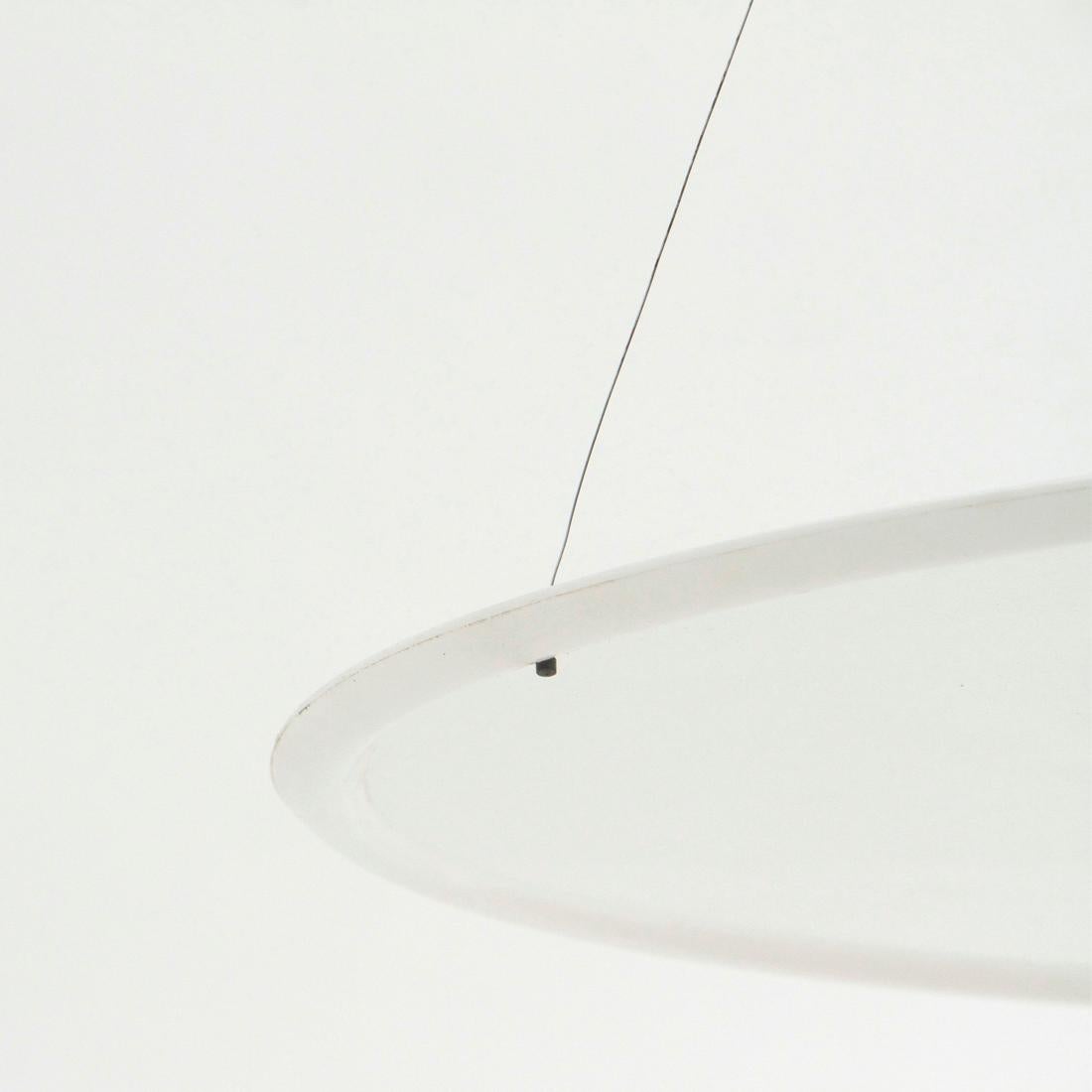Midcentury ‘Frisbi’ Pendant Lamp by Achille Castiglioni for Flos, 1970s 1