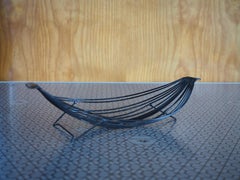 Midcentury Fruit Metal Bowl, Europe, 1970s