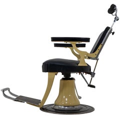 Midcentury Full, Functional Barber, Dentist Chair from the 1930s, France