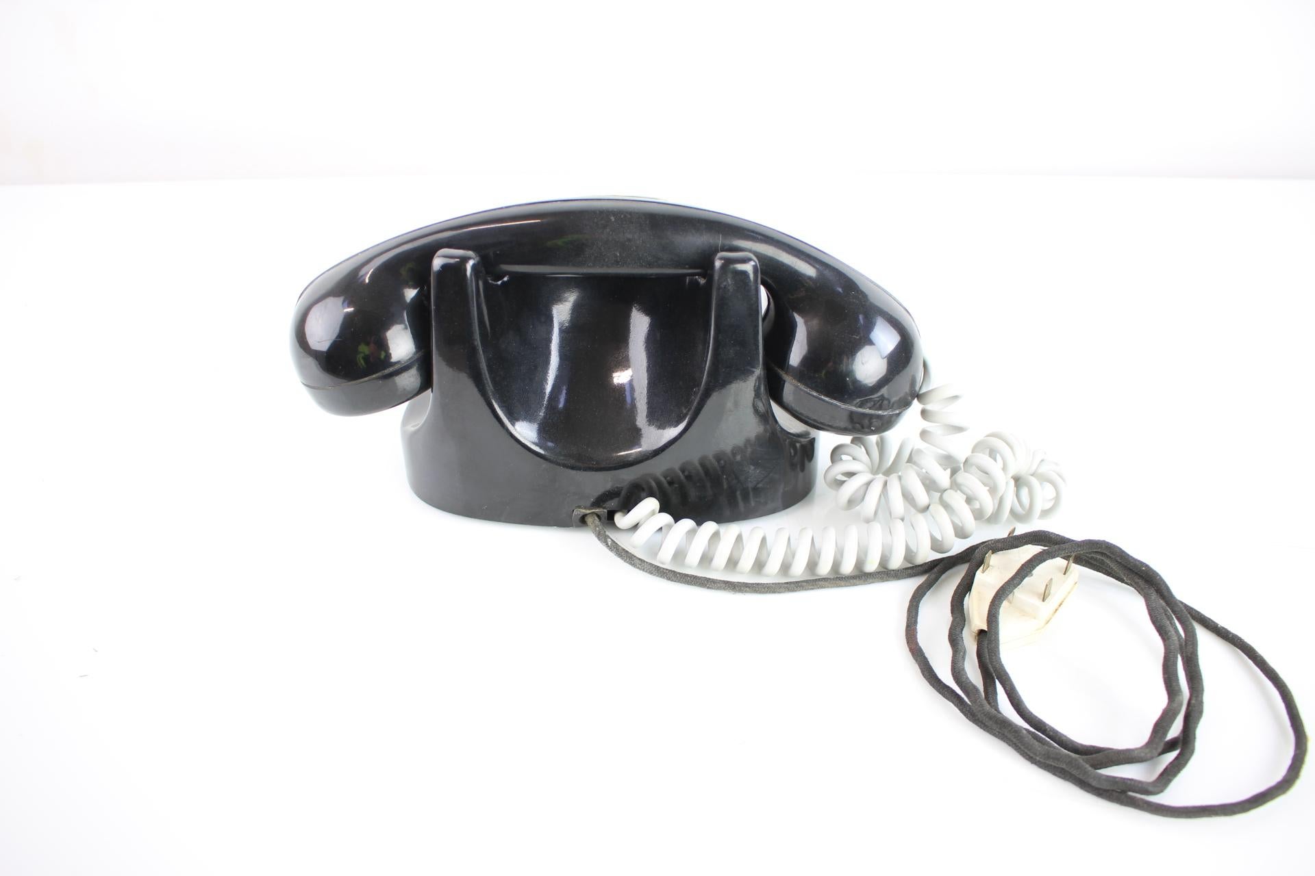 Funktionales Tesla-Telefon aus der Jahrhundertmitte 1960er Jahre, Československo im Zustand „Gut“ im Angebot in Praha, CZ