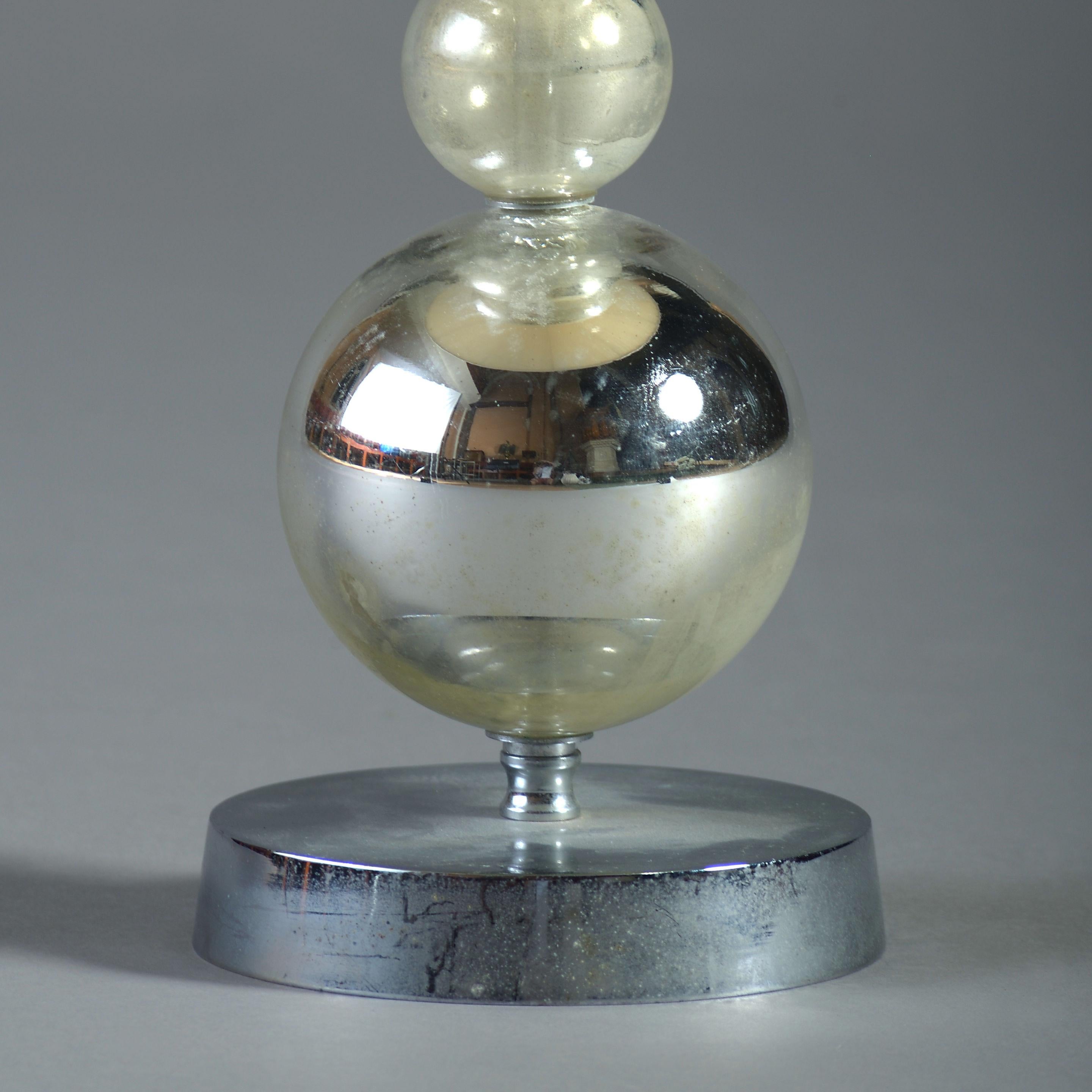 Italian Midcentury Futurist Lamp Base For Sale