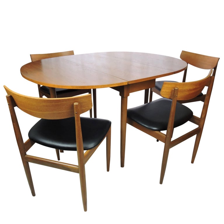 Midcentury GPlan Dining Table and Chairs at 1stDibs