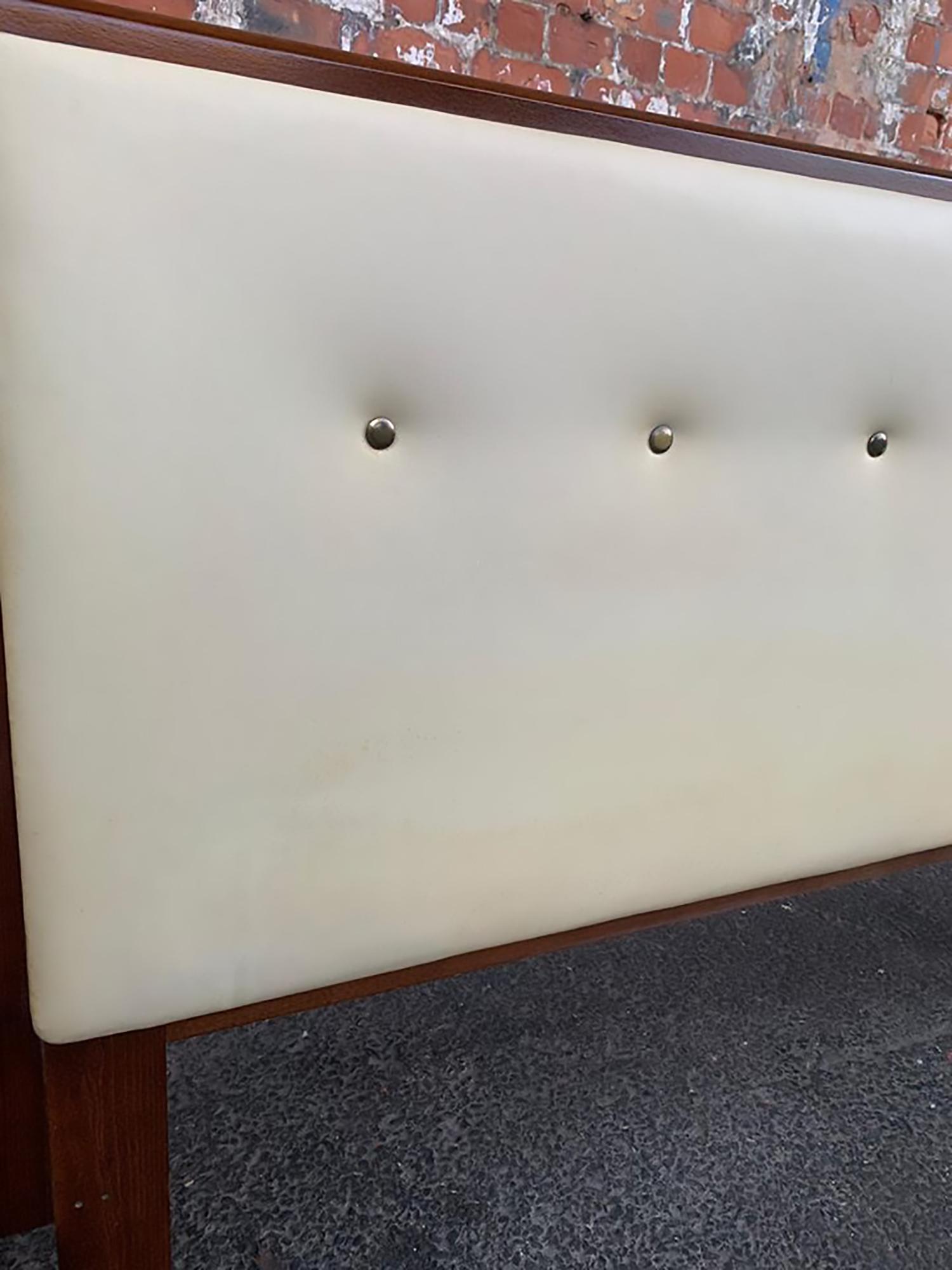Mid-Century Modern Midcentury G-Plan E.Gomme Headboard with Bedside For Sale