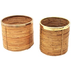 Natural Fiber Decorative Baskets