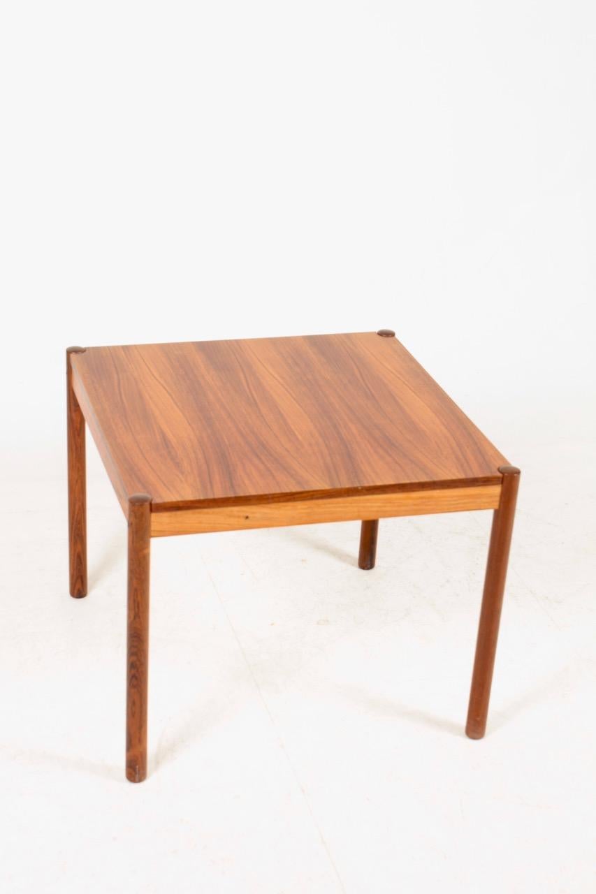 Mid-20th Century Midcentury Game Table in Rosewood by Georg Petersen, 1960s For Sale