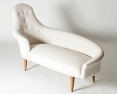 Midcentury "Garden of Eden" settee, Kerstin Hörlin-Holmquist, Sweden, 1950s
