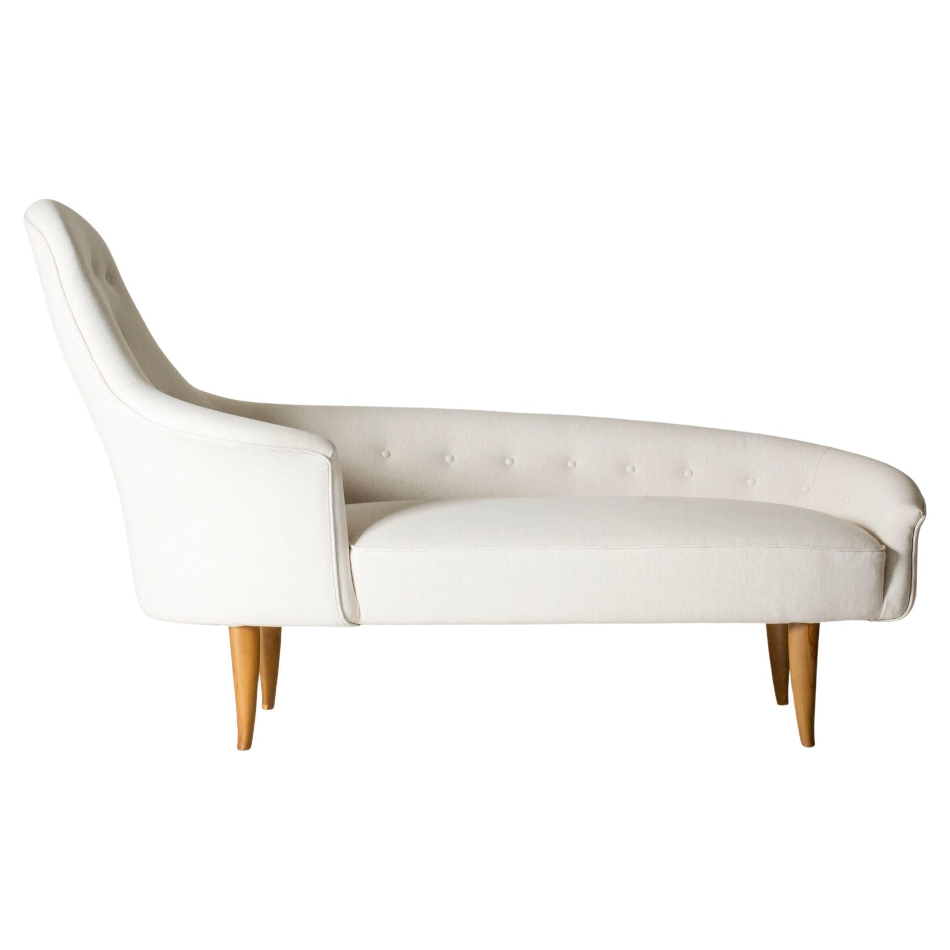 Midcentury "Garden of Eden" settee, Kerstin Hörlin-Holmquist, Sweden, 1950s