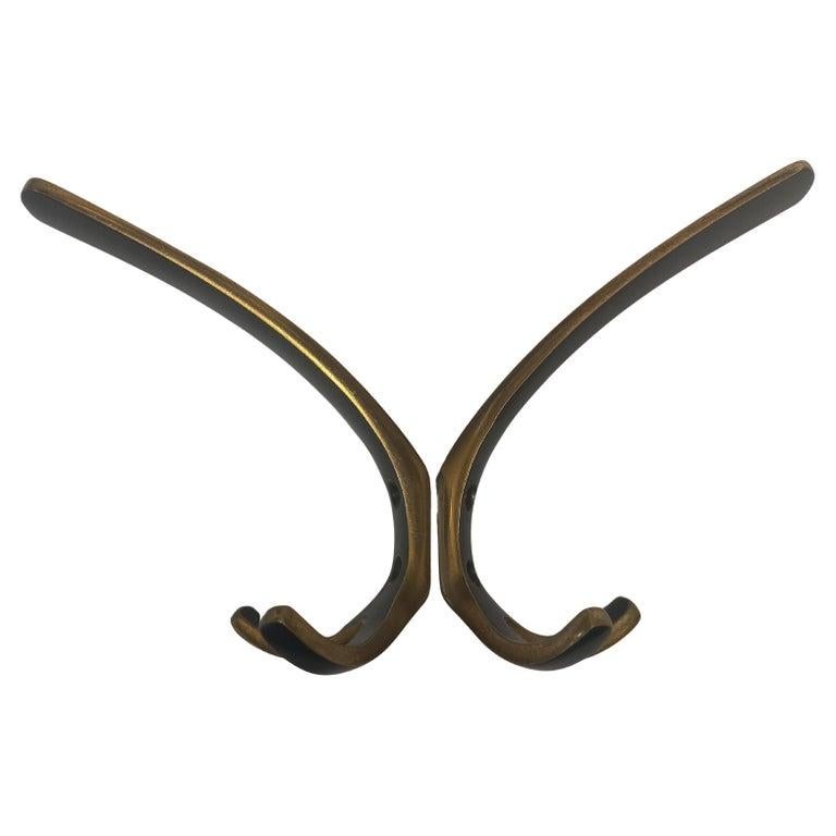 Midcentury Garderobenhaken Auböck style In Good Condition For Sale In Vienna, AT