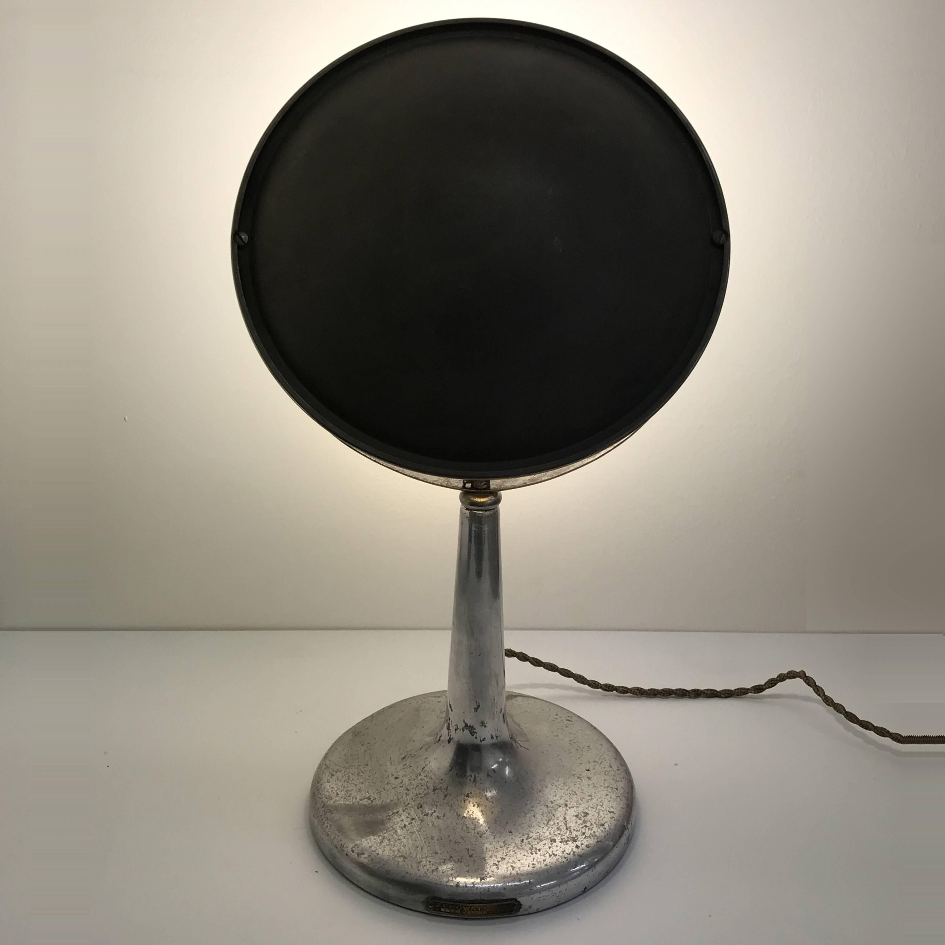 Midcentury Gardoncini Italian Italian Adjustable Table Lamp for Zerowatt, 1940s For Sale 8