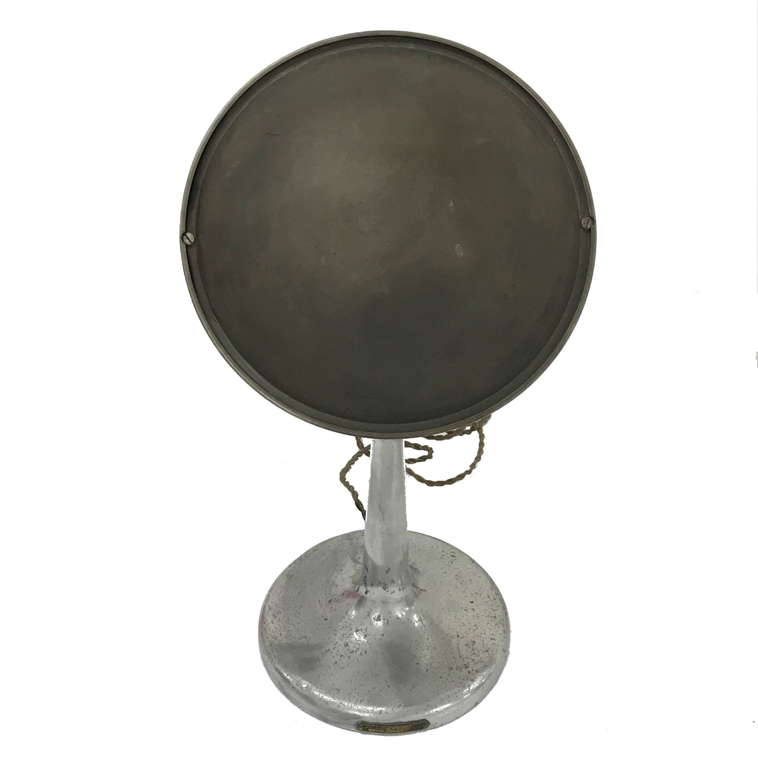 Midcentury Gardoncini Italian Italian Adjustable Table Lamp for Zerowatt, 1940s In Good Condition For Sale In Roma, IT