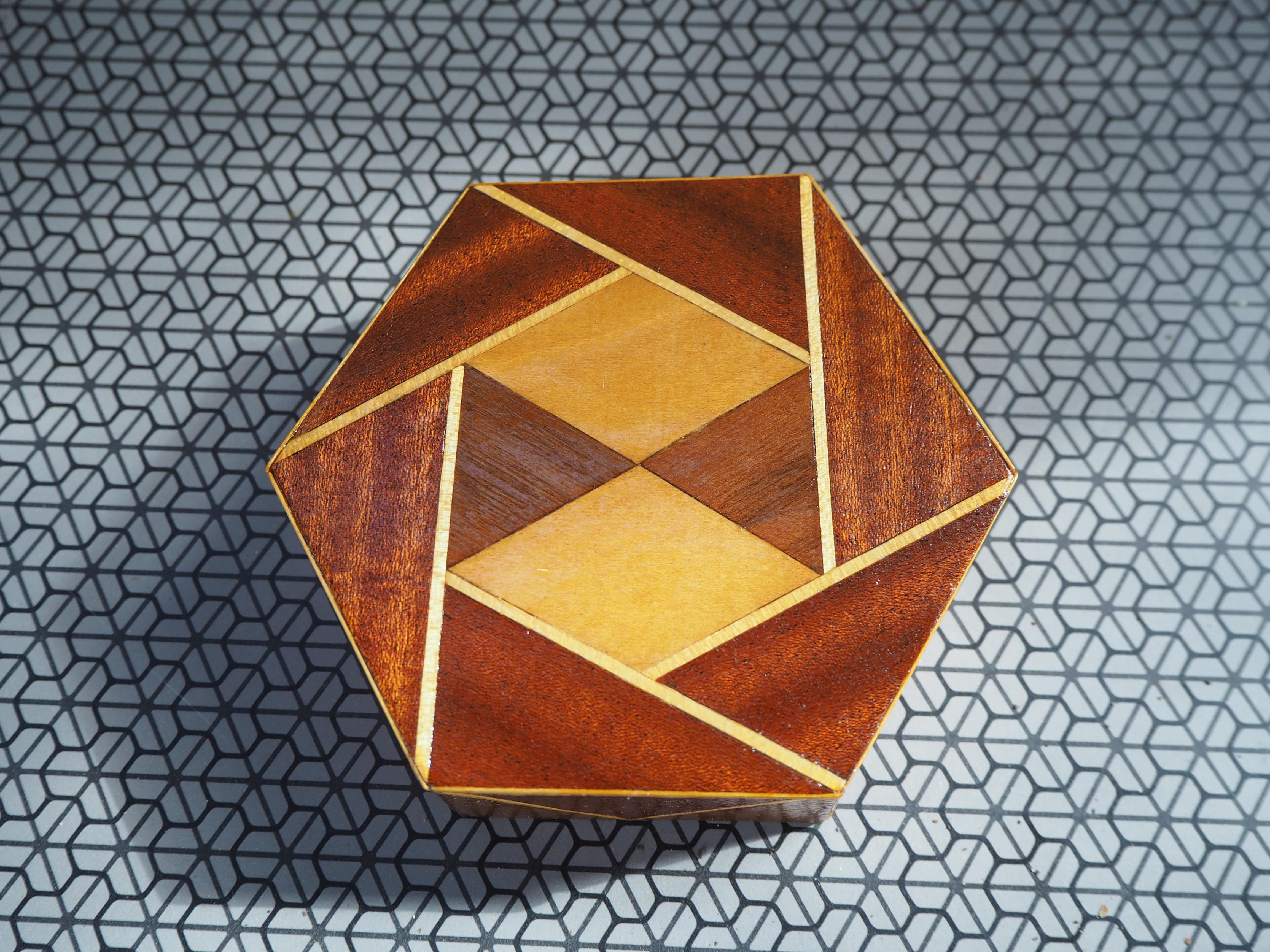 Macetero geométrico de mediados de siglo, Box Años 60 Moderno de mediados de siglo en venta