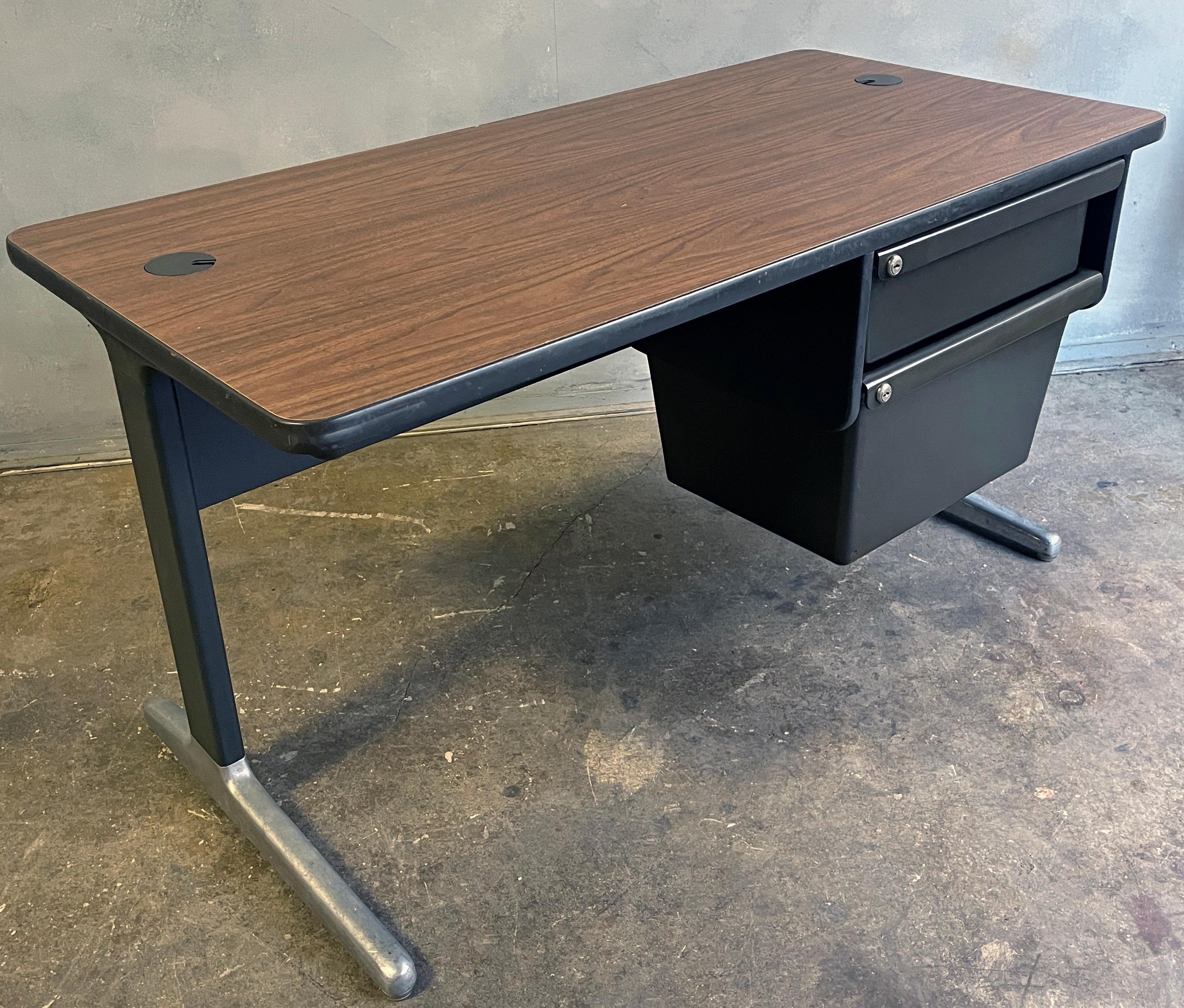 Midcentury George Nelson Action Office Desk for Herman Miller 1