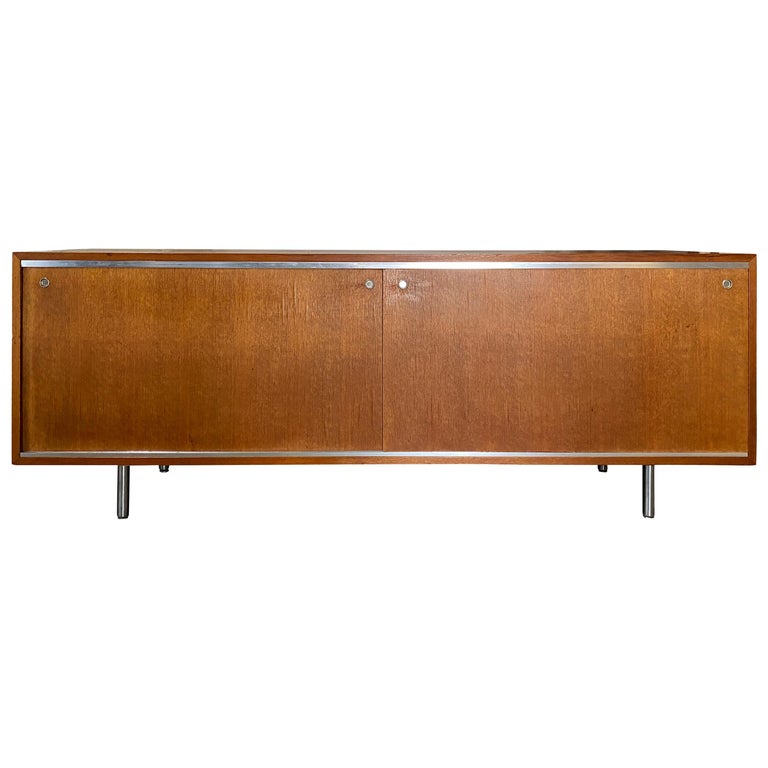 Midcentury George Nelson for Herman Miller Low Cabinet Credenza #5803 at 1stDibs | george nelson credenza, george herman miller credenza, herman miller sideboard
