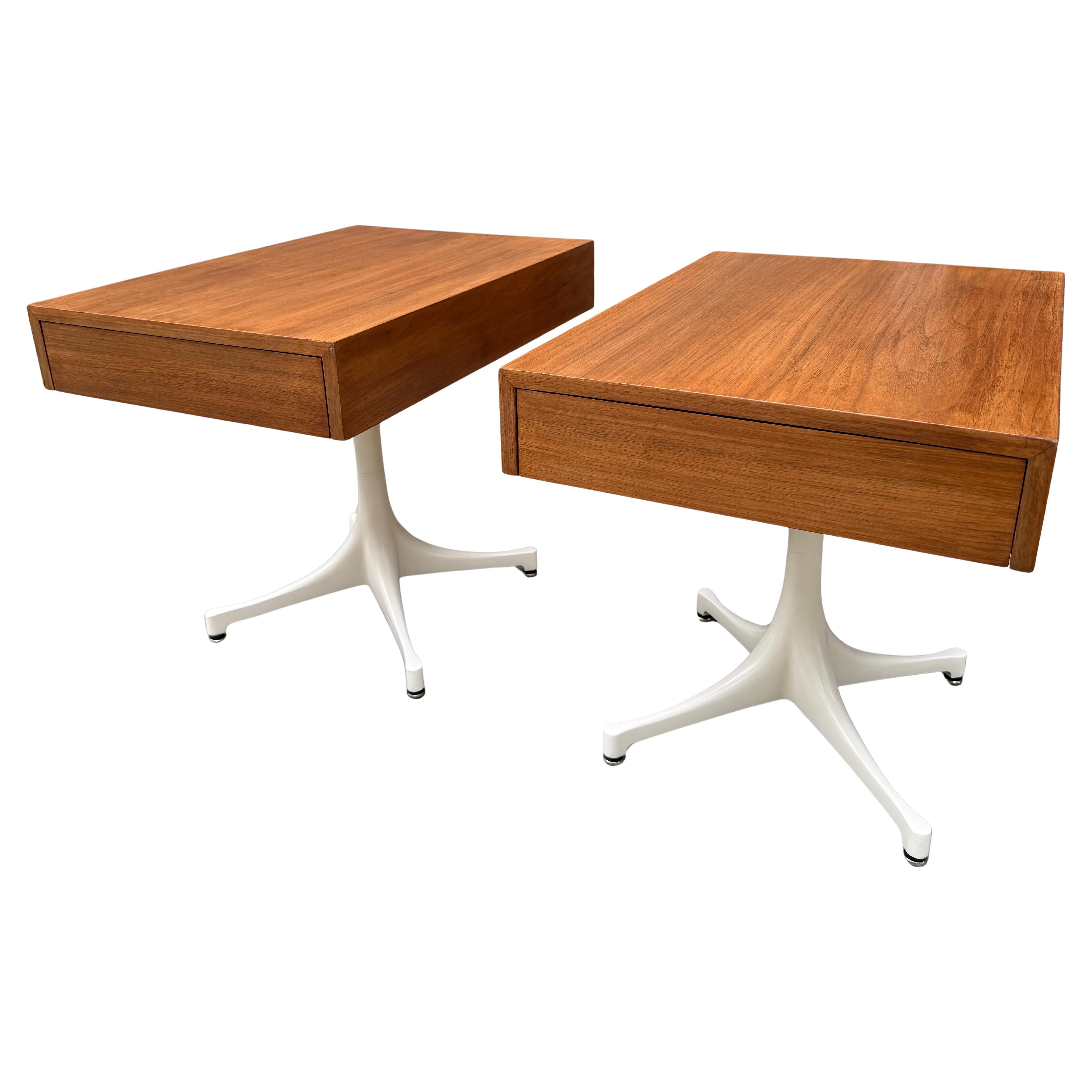 Midcentury George Nelson for Herman Miller Side Tables In Good Condition For Sale In BROOKLYN, NY