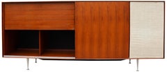 Midcentury George Nelson Hifi Cabinet Thin Edge for Herman Miller