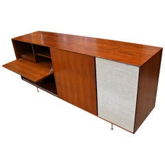 Retro Midcentury George Nelson Hifi Cabinet Thin Edge for Herman Miller