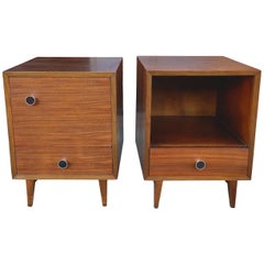Midcentury George Nelson Nightstands for Herman Miller