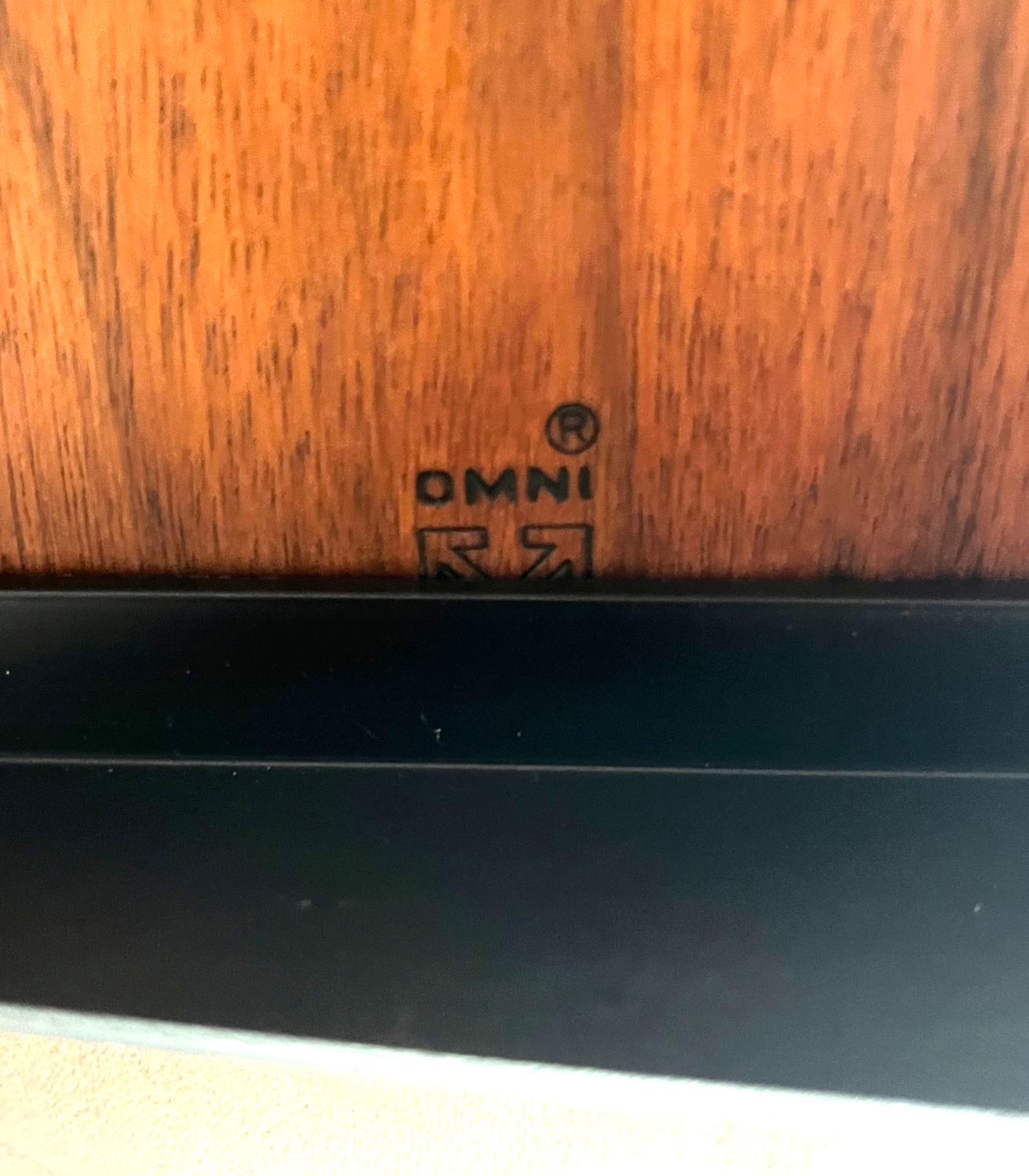 Midcentury George Nelson Omni Herman Miller Modulares Regalsystem Nussbaum 1950er Jahre im Angebot 7