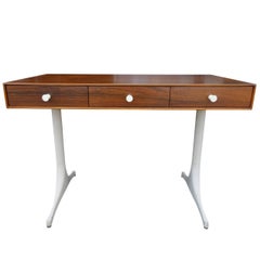 Midcentury George Nelson Thin Edge Desk in Rosewood for Herman Miller