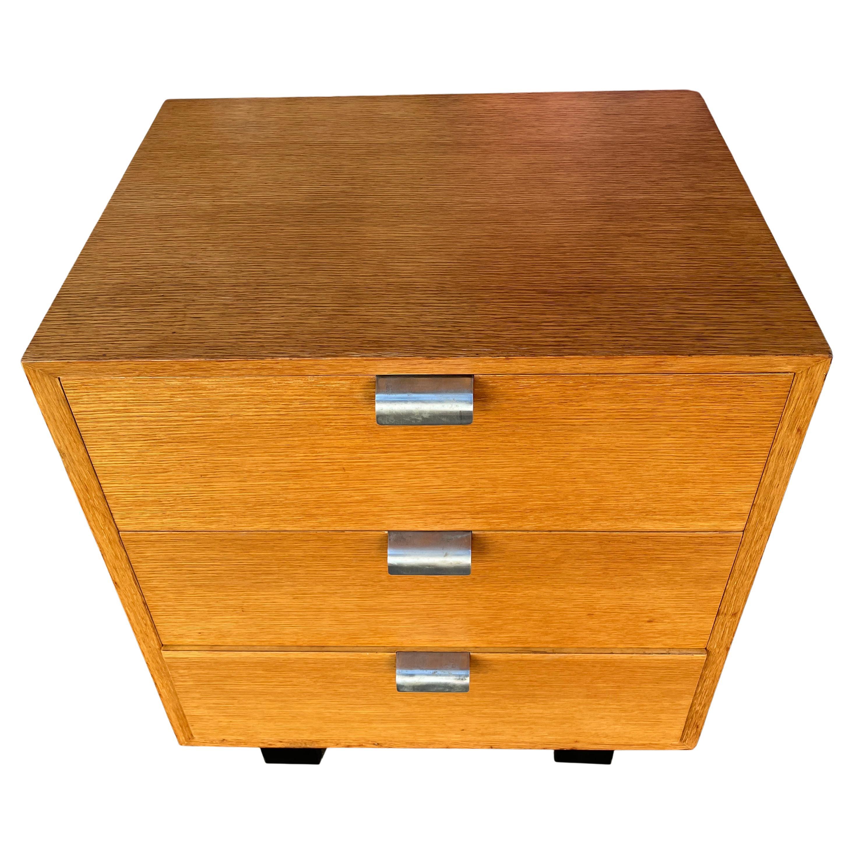 Mid-Century Modern Midcentury George Nelson Three Drawer Cabinet for Herman Miller For Sale