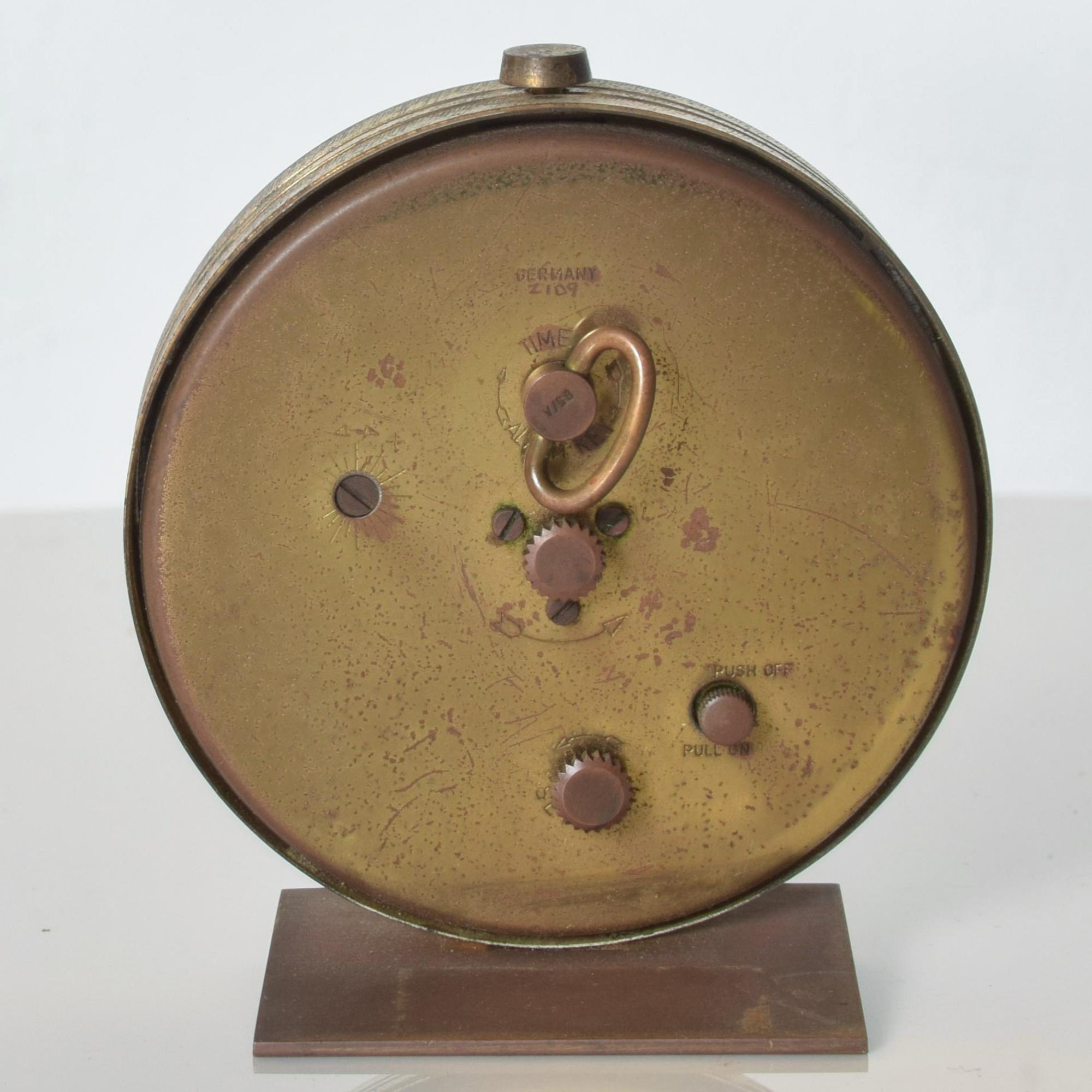 seth thomas travel alarm clock made in germany