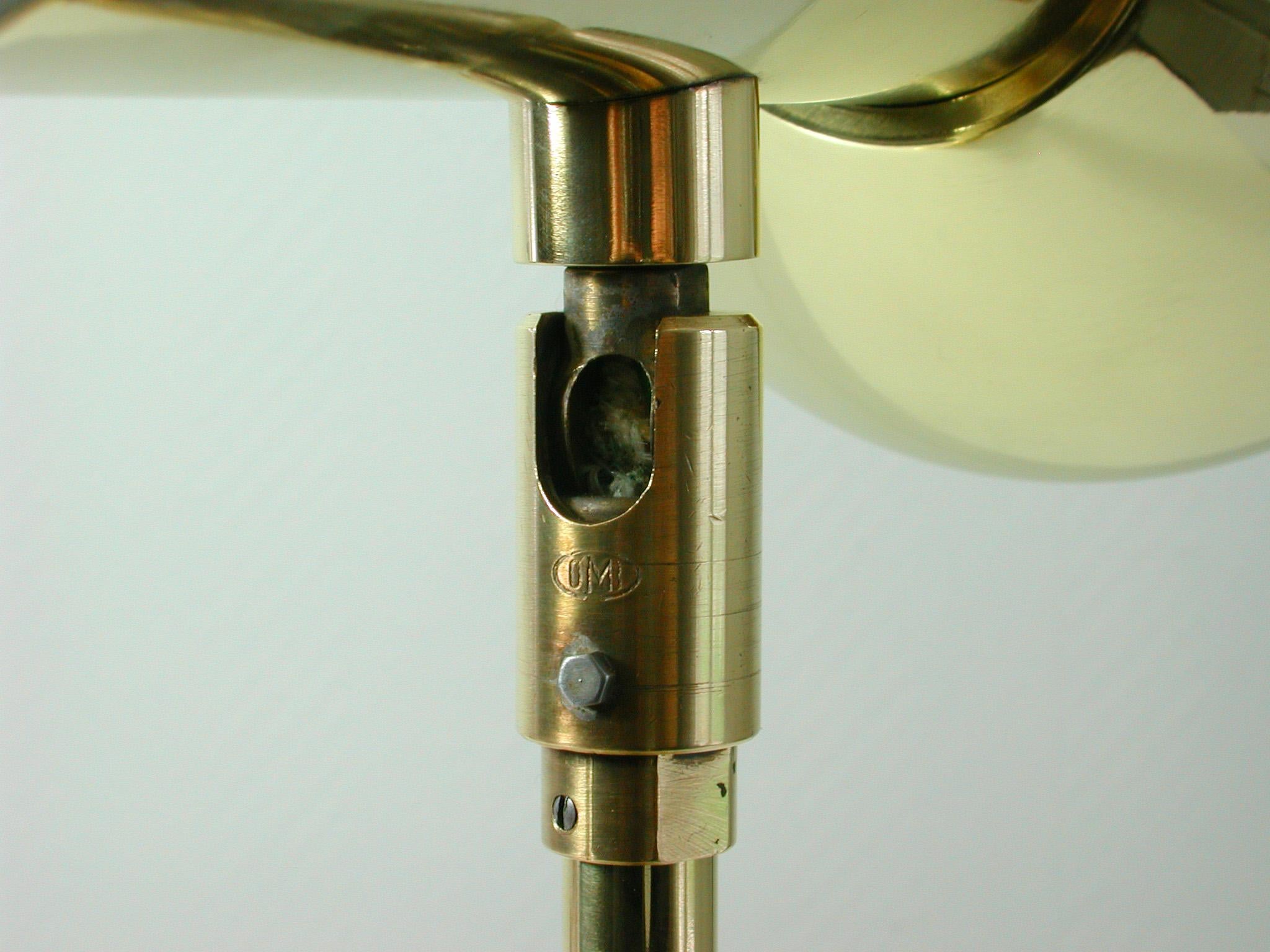 Midcentury German Brass Wall Light Sconce by Cosack, 1960s For Sale 2