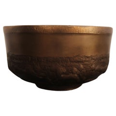 Midcentury German Brutalist Bronze Bowl