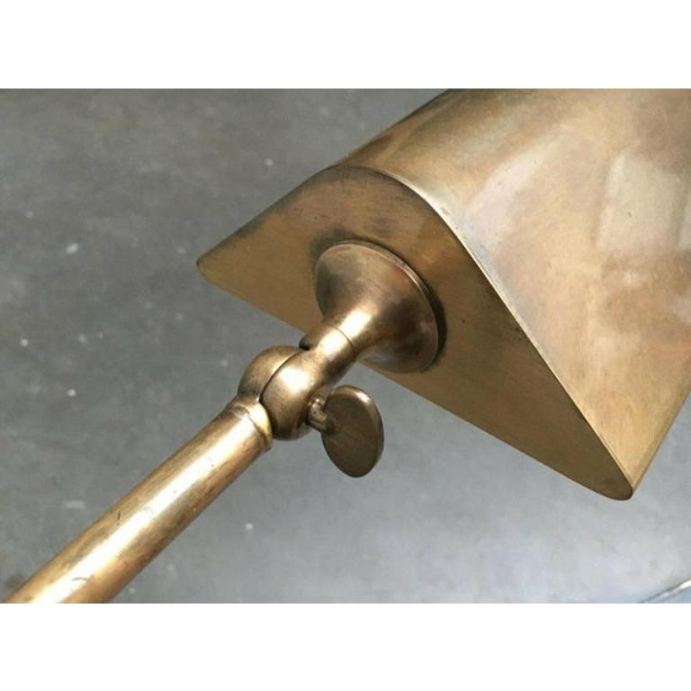 Aplique de pared de latón estilo Hollywood Regency alemán de mediados de siglo, Florian Schulz Moderno de mediados de siglo en venta