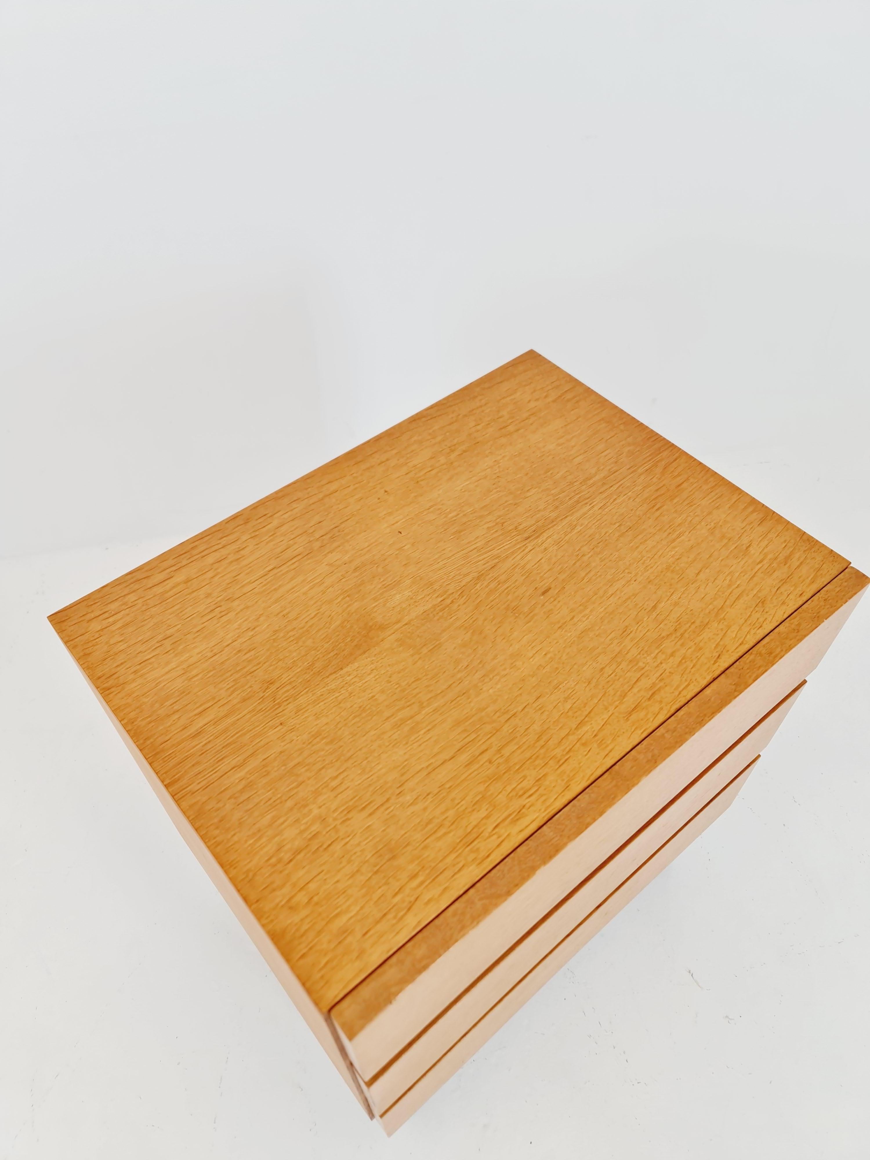 Midcentury German Oak Kommode  von Mustring  Möbel 1960er Jahre im Angebot 3