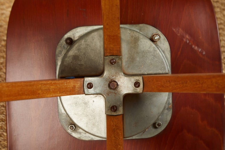 Midcentury German School Chairs For Sale at 1stdibs