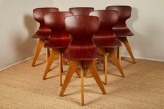 Mid Century German School Chairs