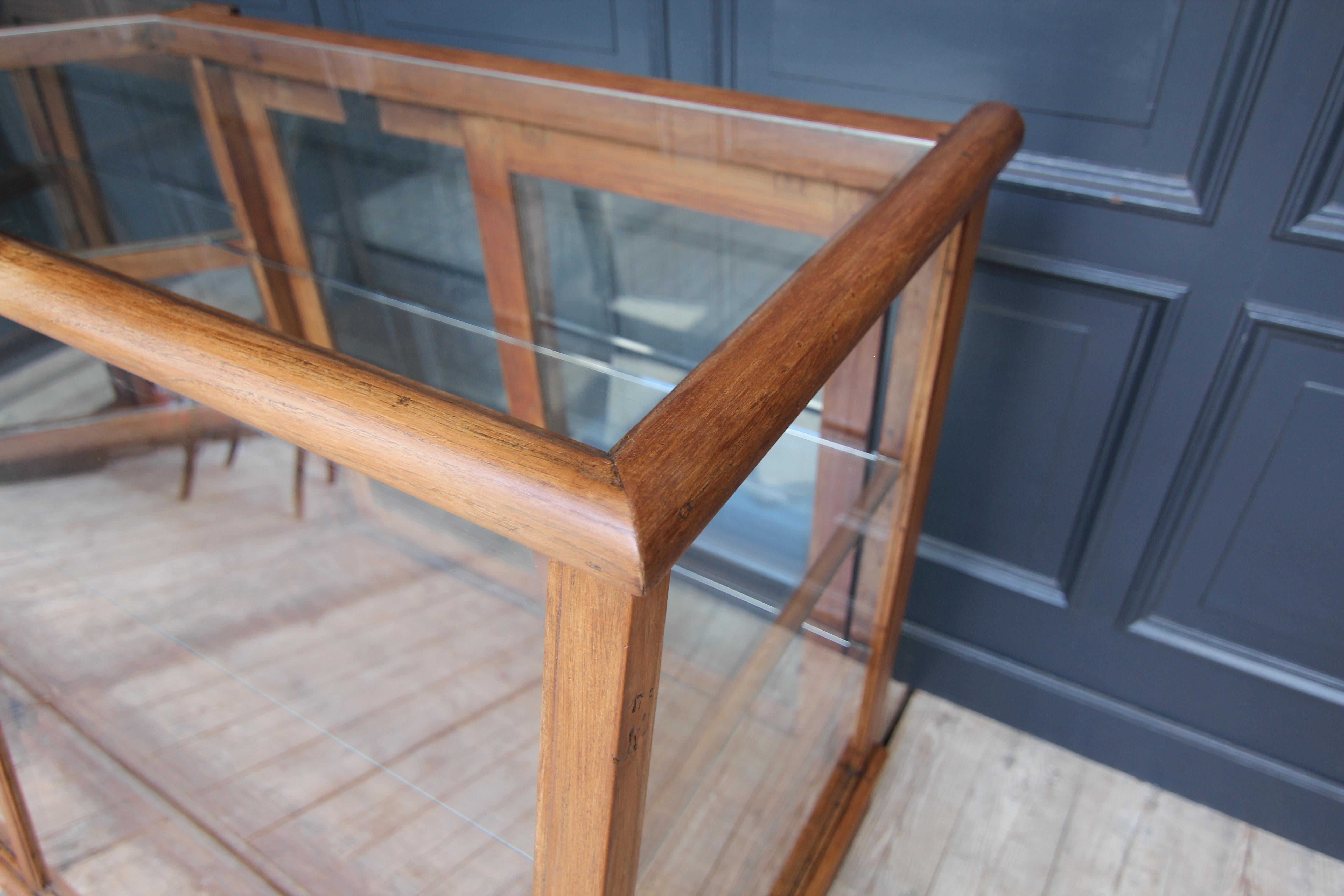 Glass Mid-Century German Shop Display Counter