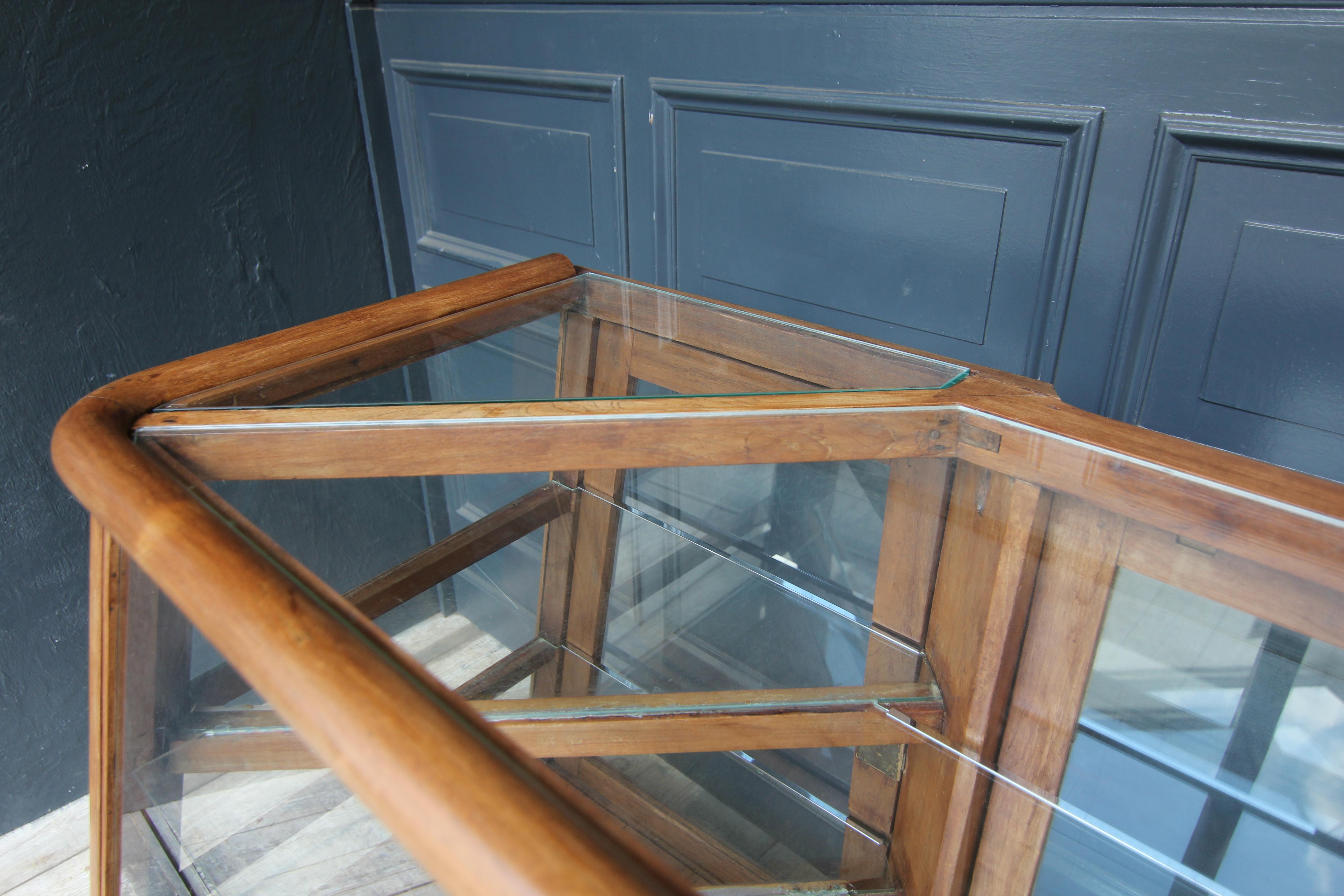 Mid-Century German Shop Display Counter 1