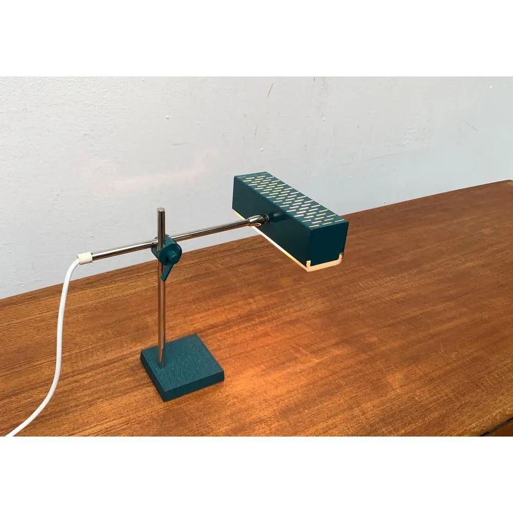 MidCentury German Space Age Minimalist Table Lamp from Leclaire & Schäfer, 1960s In Excellent Condition For Sale In Hamburg, DE